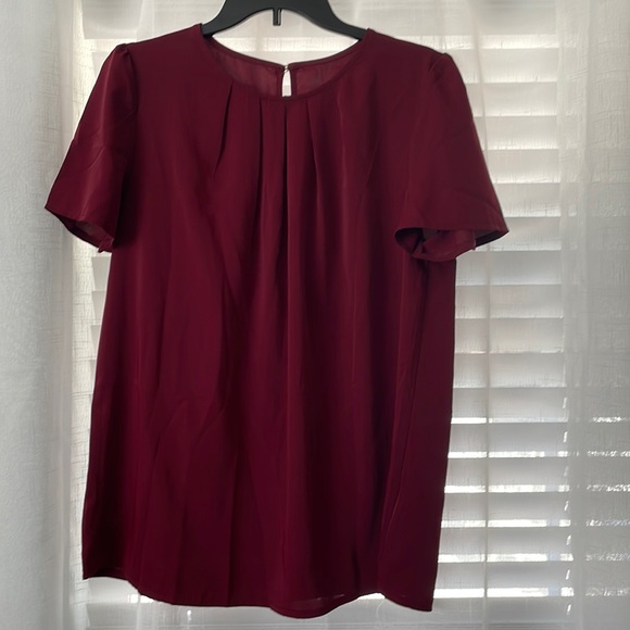 Shein burgundy top - brand new.  Don’t like the fit - Picture 1 of 2